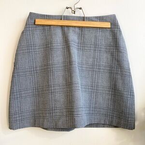 Wilfred Gray Plaid Skirt